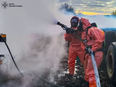 В Винницкой области произошла утечка аммиака - спасатели приняли неотложные меры 