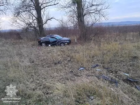 Во Львове водитель несколько раз перевернувшегося авто не получила ни одной царапины