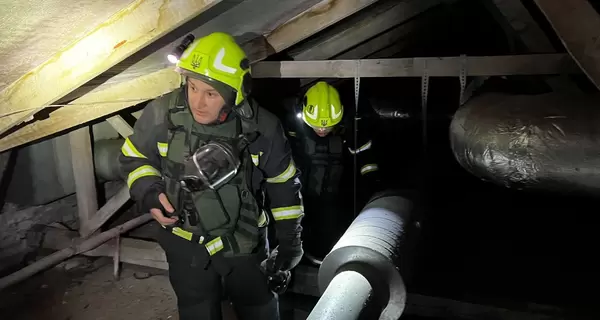 В Киеве российский дрон попал в детскую поликлинику, есть пострадавший