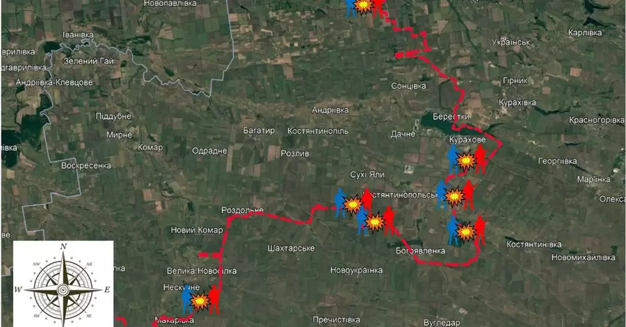 Українські військові підтвердили, що залишили низку позицій у Донецькій області 