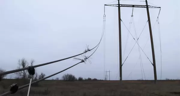 Из-за непогоды в Украине обесточены почти полтысячи населенных пунктов