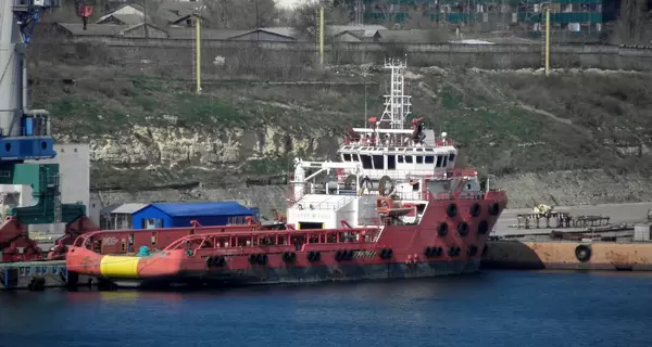 В Крыму поражен корабль 