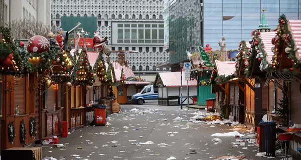 В Магдебурге досрочно закрыли рождественскую ярмарку после смертельного теракта