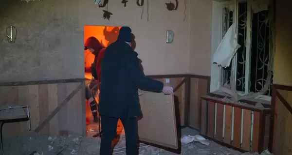 Унаслідок удару по Запоріжжю госпіталізовано чоловіка та жінку 