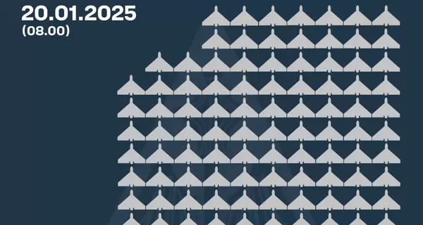 Россияне атаковали Украину «Искандером» и 141 дроном, силы ПВО уничтожили 93 БпЛА