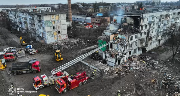 В Полтаве среди погибших в пятиэтажке идентифицировали тело третьего ребенка