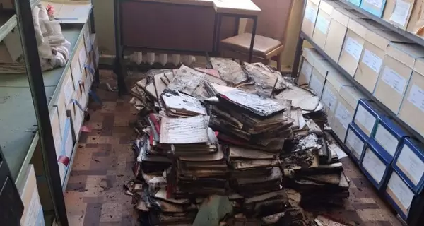 Из-за российского удара по Днепропетровщине пострадала тысяча архивных дел