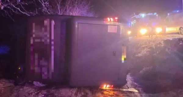 В Молдове автобус 