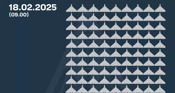 Россияне атаковали 176 дронами, силы ПВО сбили 103 