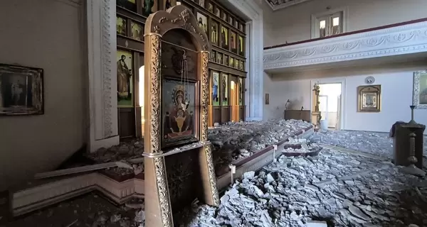 В Кривом Роге российская ракета полностью уничтожила храм