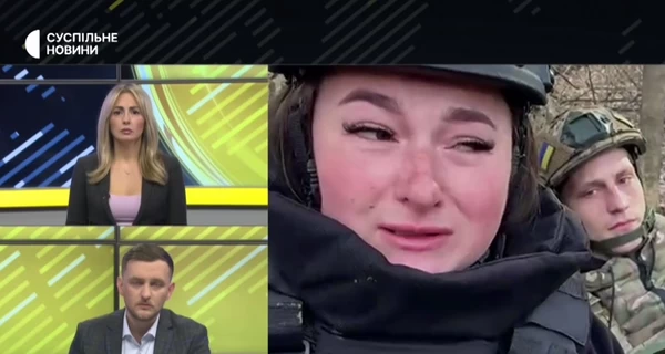 На Сумщине волонтер попала под обстрел во время прямого эфира