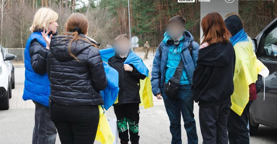 Украина вернула еще пятерых детей с оккупированных территорий