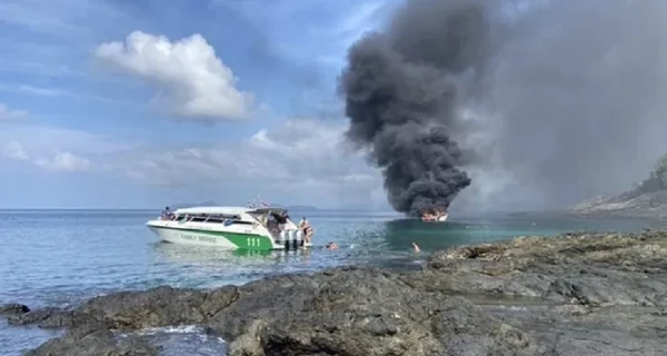 В Таиланде взорвался катер с российскими туристами, есть пострадавшие