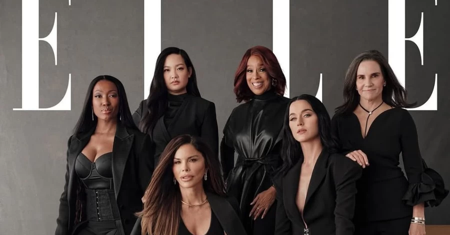 Кэти Перри, Лорен Санчес и другие участницы предстоящего полета в космос снялись для обложки ELLE