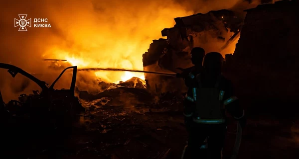 Российские дроны атаковали два района Киева, пострадали две женщины