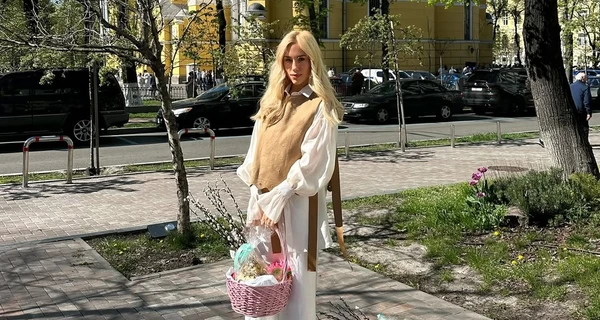 У вишиванках та з кошиками - Квіткова, Цимбалюк, Федишин та інші зірки показали великодні інсталистівки