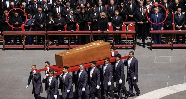 Ватикан нарушил протокол ради Зеленского, дав ему место в первом ряду на похоронах Франциска