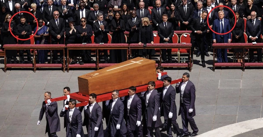 Ватикан порушив протокол заради Зеленського, давши йому місце у першому ряду на похороні Франциска.