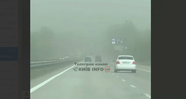 Несколько регионов Украины и Киев накрыла песчаная буря