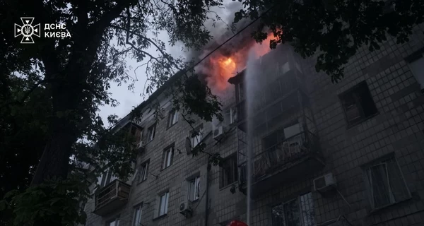 Россия атаковала Киев ракетами и дронами, есть погибшие, среди пострадавших дети