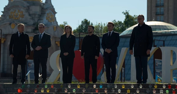 Зеленский и лидеры 