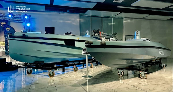 ГУР впервые показало новейший морской дрон Magura V7, уничтоживший рекордное количество вражеских целей