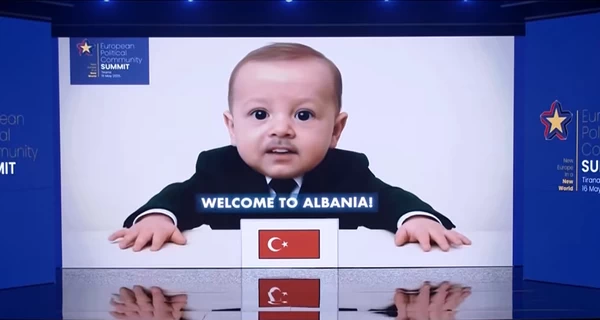 На саммите в Албании показали ИИ-ролик, в котором лидеров стран изобразили малышами