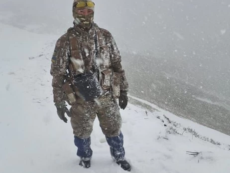 На границе с Румынией три градуса мороза и выпал снег