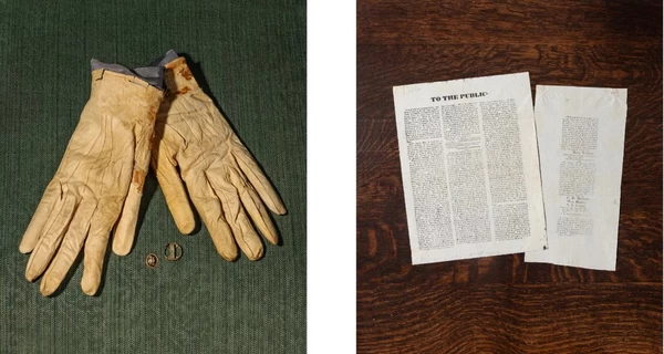 На аукционе продали перчатки, которые Линкольн носил в день убийства