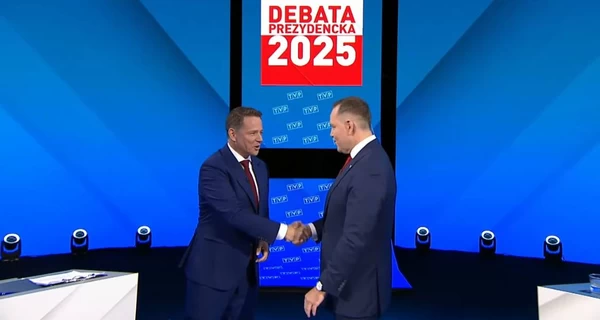 Президентские дебаты в Польше: Навроцкий заявил, что в 2015 году в Украине 