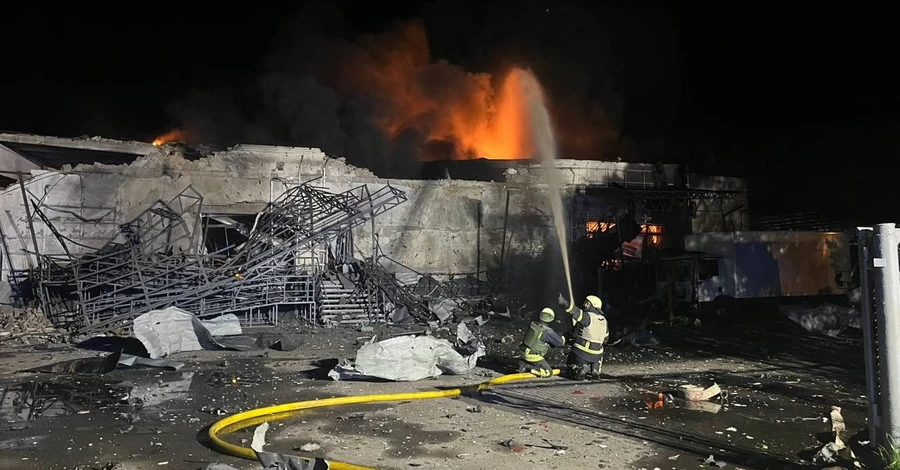 Ночью россияне разрушили отделение 