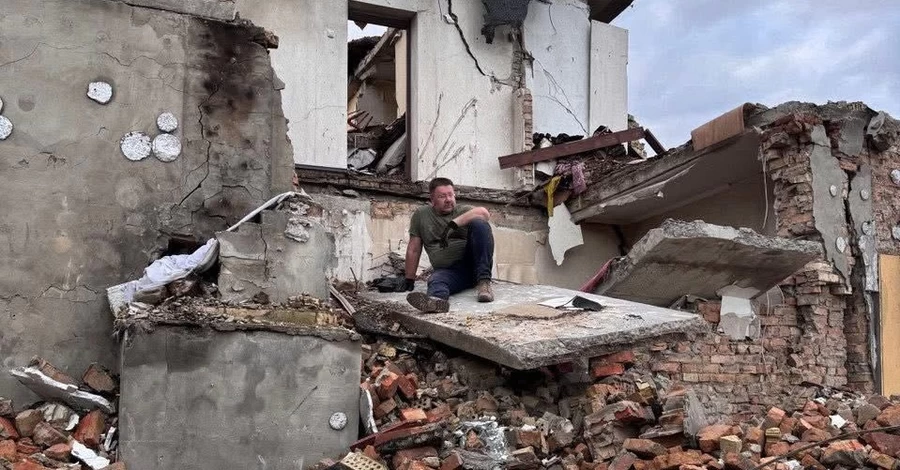 Россияне полностью разрушили дом гендиректора 5-го канала Владимира Мжельского