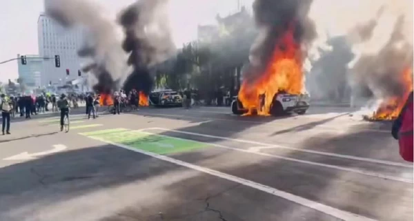 В Лос-Анджелесе продолжаются протесты против политики Трампа, туда направили нацгвардию