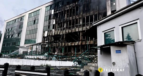 В Киеве российские дроны повредили бывший визовый центр Великобритании