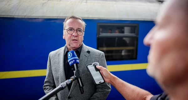 Борис Писториус в Киеве осудил последние российские удары по Украине