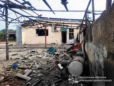 Россия атаковала Запорожскую область, есть погибший и раненые