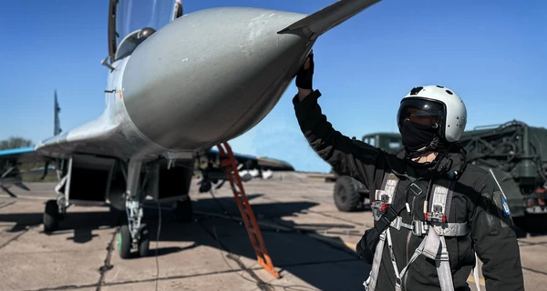 Воздушные силы показали, как украинский  МиГ-29 уничтожает пункт управления врага