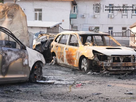 В Запорожье в результате обстрелов РФ возросло количество раненых, повреждено 20 многоэтажек