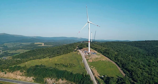 Большое строительство ветроэлектростанций в Карпатах: 