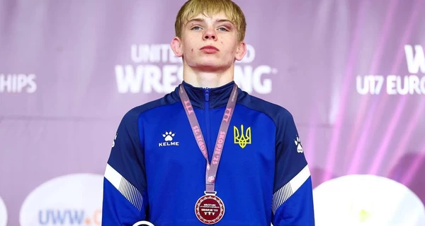 Иван Залиско c Львовщины стал вице-чемпионом Европы U17 по вольной борьбе
