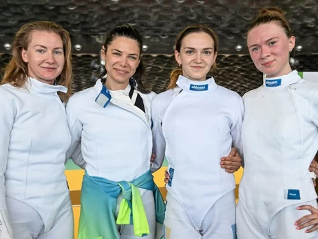 Украинские шпажистки впервые выиграли золото чемпионата Европы по фехтованию 