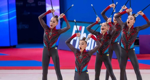 Украина впервые в истории выиграла чемпионат мира по художественной гимнастике