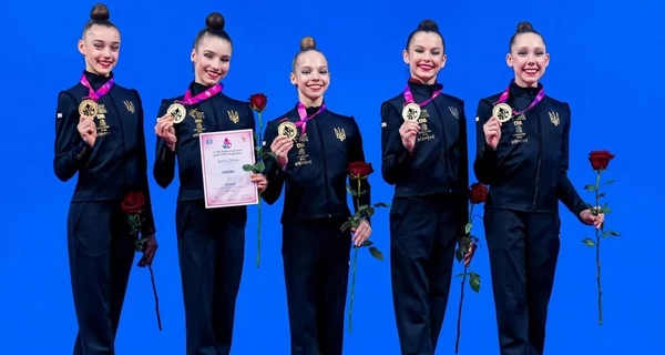 Украинские гимнастки установили национальный рекорд в медальном зачете юниорского ЧМ