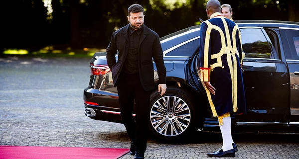 Зеленский приехал на саммит НАТО в черном костюме 