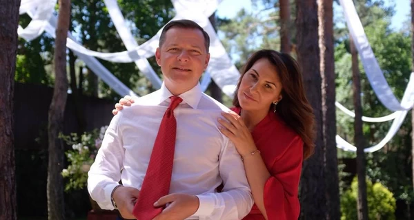 Жена Олега Ляшко передумала разводиться с ним