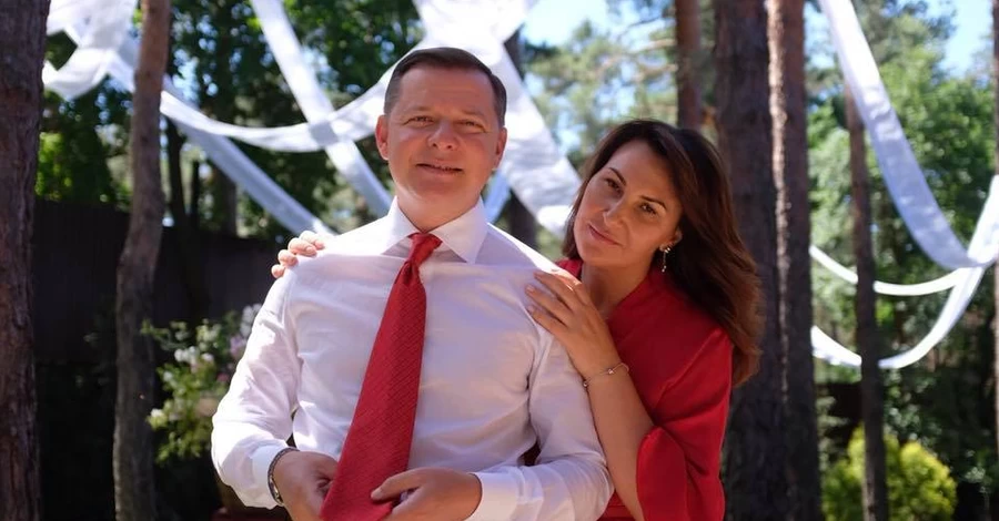 Жена Олега Ляшко передумала разводиться с ним