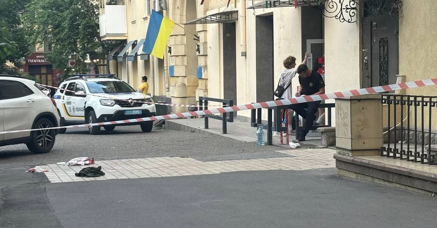 В центре Одессы произошла стрльба, есть раненый 