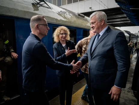 В Киев приехал Дуда с прощальным визитом на посту президента Польши