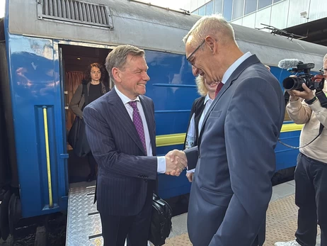 До України вперше прибув новопризначений голова МЗС Німеччини