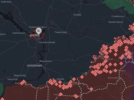 На карте Deepstate впервые появилась серая зона на Днепропетровщине